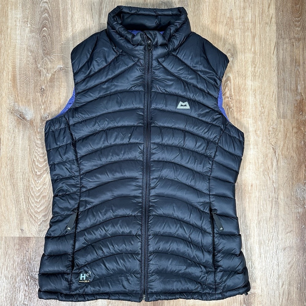 Mountain Equipment Women's Small UK10 Helium 30.rs Down Fill Puffer Vest Gilet